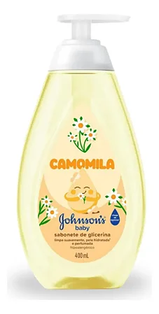 Sabonete Líquido Glicerina Camomila Johnson's Baby 400ml
