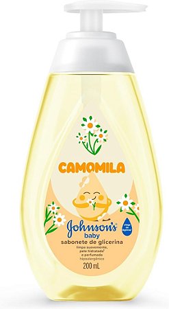 Sabonetes Líquido Johnson's Glicerina Camomila 200ml