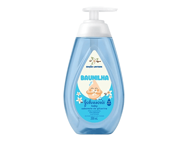 Sabonete Líquido de Glicerina Baunilha Johnson's Baby 200mL