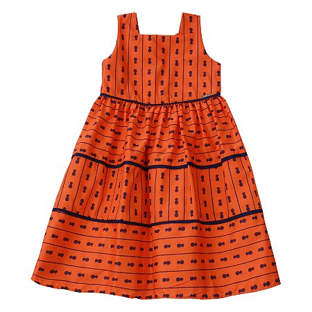 VESTIDO ESTAMPA ABACAXI