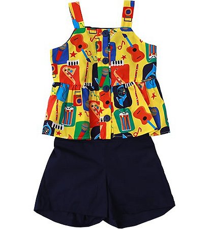 CONJUNTO ESTAMPA VAMOS CANTAR?