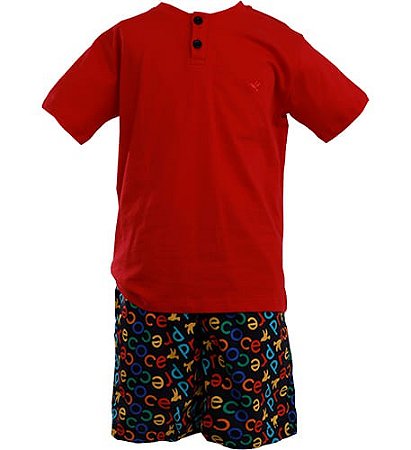 CONJUNTO BEBÊ  ESTAMPA MONOGRAMA PRECOCE