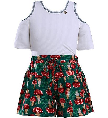 CONJUNTO ESTAMPA COGUMELO