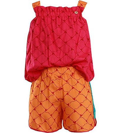CONJUNTO ESTAMPA MONOGRAMA LIBÉLULA