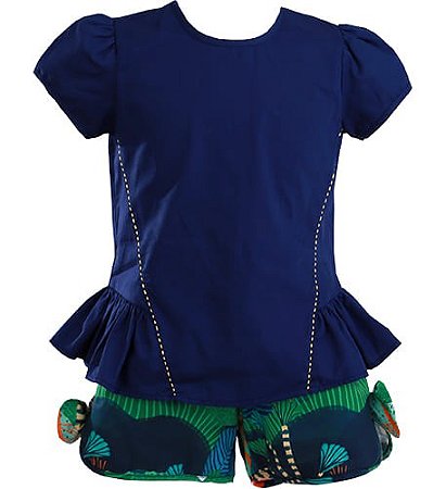 CONJUNTO ESTAMPA BICHO PREGUIÇA