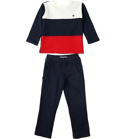 CONJUNTO BLUSA E CALÇA MOLETOM