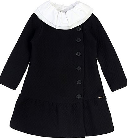 VESTIDO MOLETOM COM GOLA SOLTA