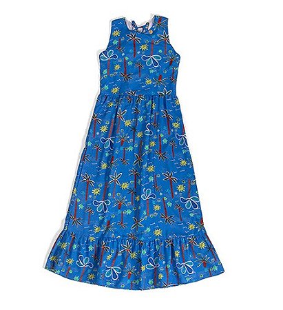 VESTIDO ESTAMPA COQUEIROS