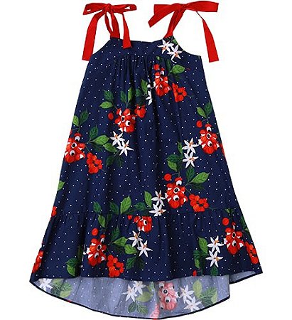 VESTIDO ESTAMPA FLOR DE GUARANÁ