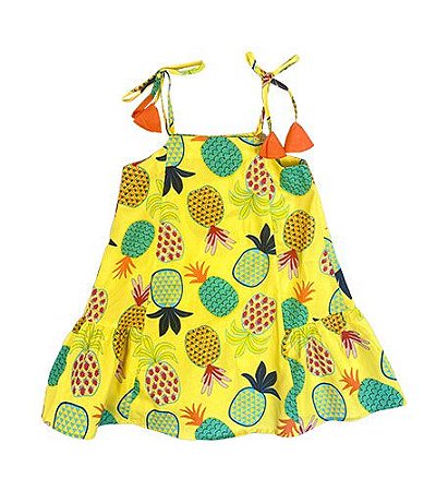 VESTIDO ESTAMPA ABACAXI