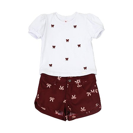 CONJUNTO ESTAMPA LAÇO