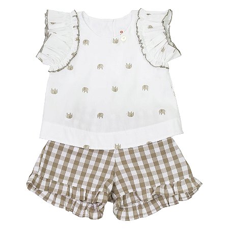 CONJUNTO ESTAMPA ELEFANTINHO