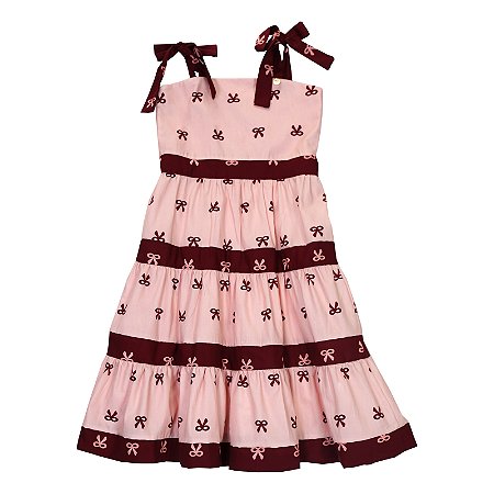 VESTIDO ESTAMPA LAÇO
