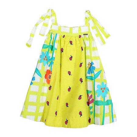 VESTIDO ESTAMPA DONA JOANINHA E A LINDA ROSA JUVENIL