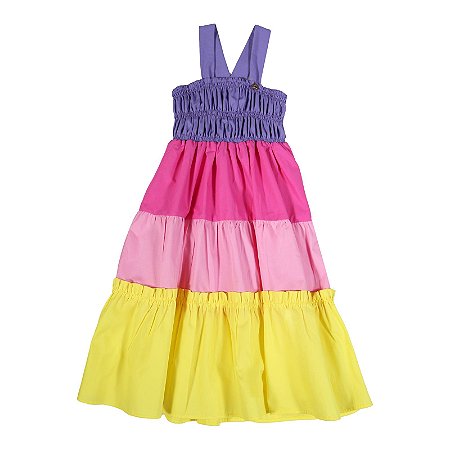 VESTIDO MULTICORES