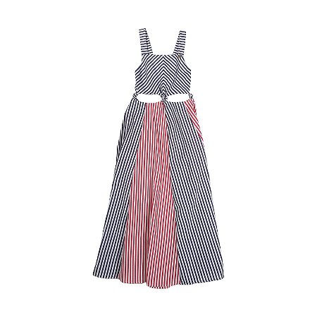VESTIDO LISTRADO