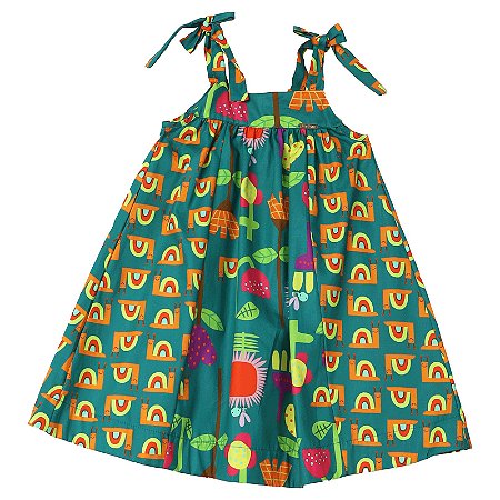 VESTIDO ESTAMPA POR QUE AS FLORES SÃO PERFUMADAS?