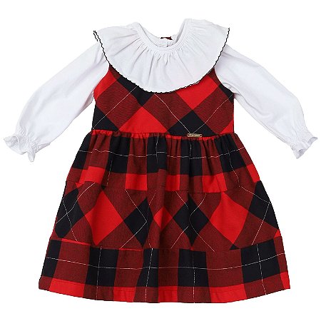 CONJUNTO XADREZ VERMELHO E PRETO
