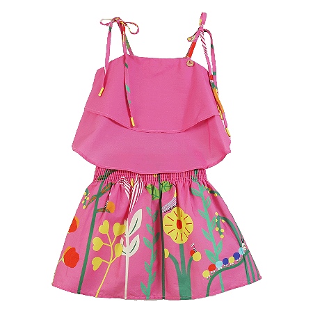 CONJUNTO ESTAMPA CULTIVANDO JARDIM