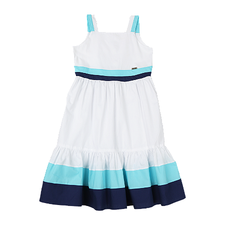 VESTIDO RECORTES MULTICOLORIDOS