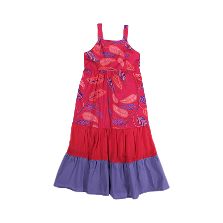 VESTIDO ESTAMPA OH! FOLHINHA QUE CAI