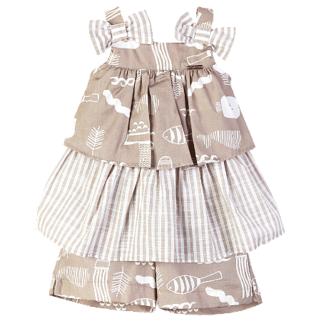 CONJUNTO ESTAMPA BEIRA MAR
