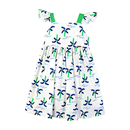 VESTIDO ESTAMPA COQUEIROS
