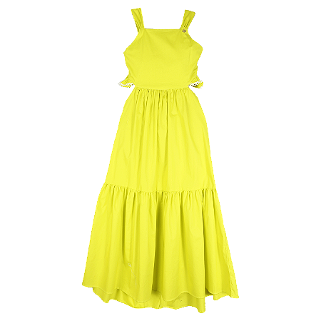 VESTIDO AMARELO FLUOR
