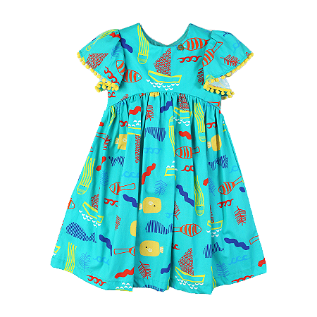 VESTIDO ESTAMPA BEIRA MAR