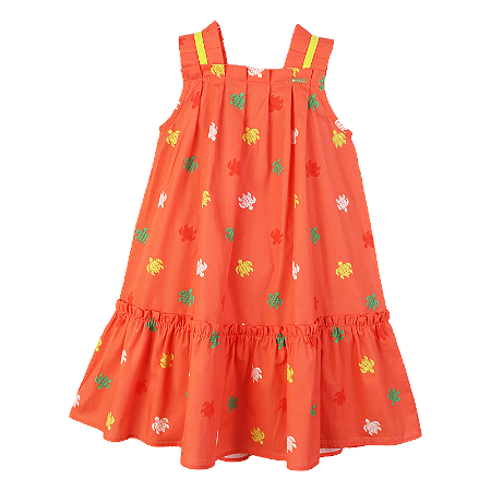 VESTIDO ESTAMPA TARTARUGA