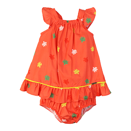 VESTIDO ESTAMPA TARTARUGA