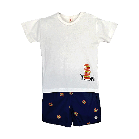 CONJUNTO ESTAMPA HAMBURGUINHO