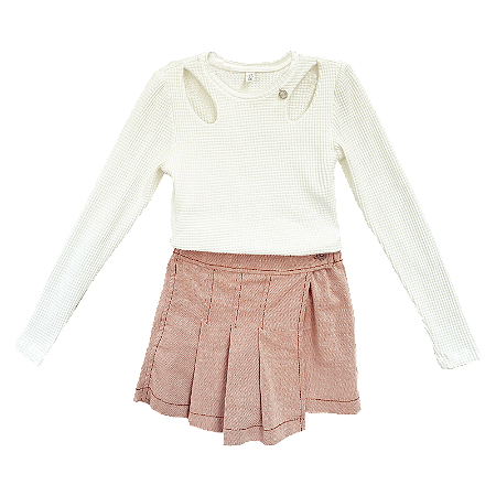 CONJUNTO QUEBEC OFF E JAIPUR TERRACOTA
