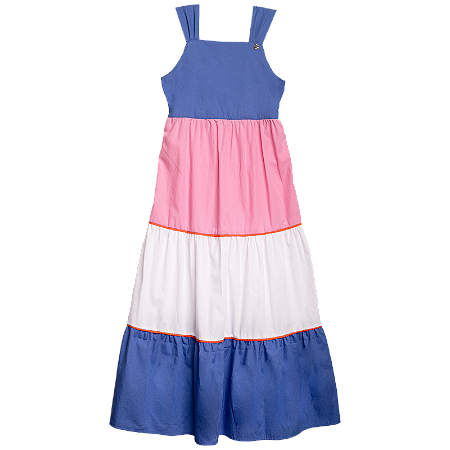 VESTIDO MIDI COM DECOTE NAS COSTAS