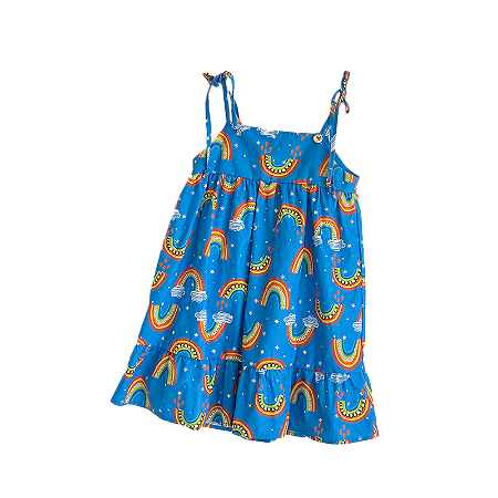 VESTIDO ESTAMPA ARCO IRIS