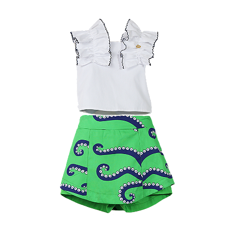 CONJUNTO POLVO GIGANTE VERDE