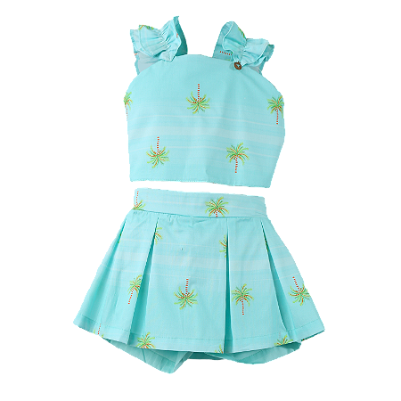 CONJUNTO SUNSET VERDE AGUA