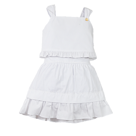 CONJUNTO GALLES LISO BRANCO
