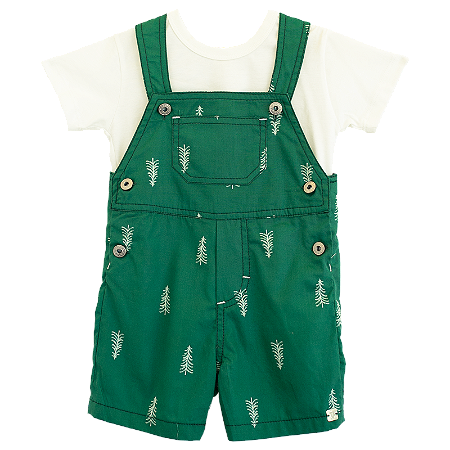 CONJUNTO PINHEIRINHO FUNDO VERDE