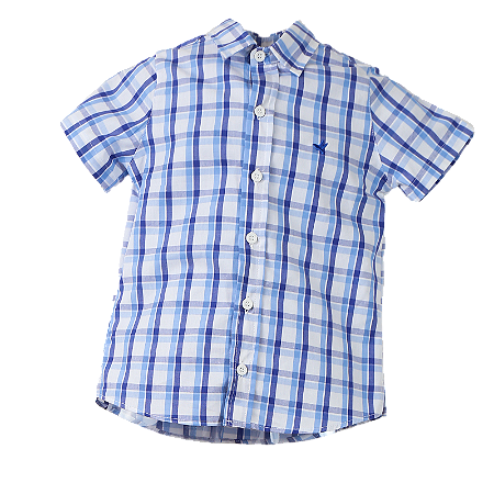 CAMISA XADREZ AZUL