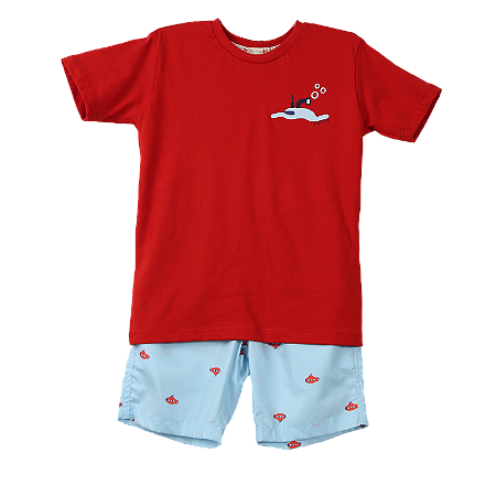 CONJUNTO ESTAMPA SUBMARINO