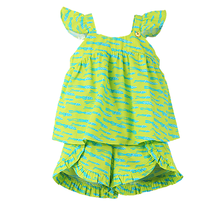 CONJUNTO ESTAMPA LULA VERDE LUZ