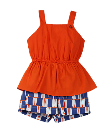 CONJUNTO ESTAMPA SEGREDOS DO MAR