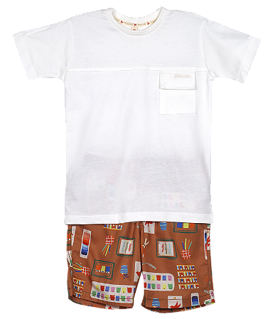 CONJUNTO ESTAMPA PAINEL DE INSPIRAÇÃO