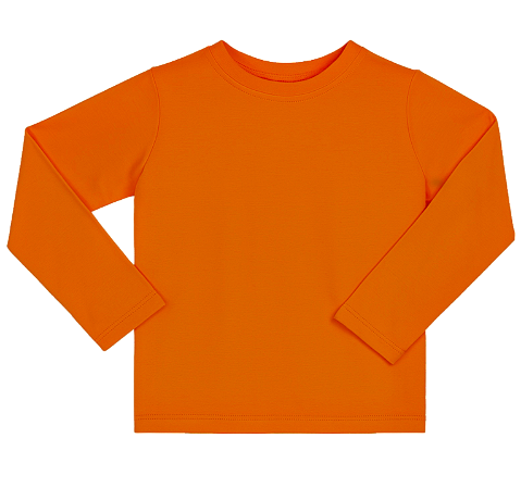 BLUSA MANGA LONGA LARANJA