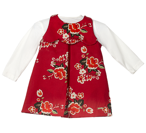 VESTIDO RUTH AQUARELA DE FLORES