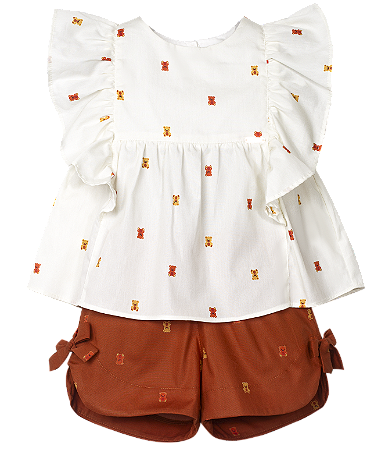 CONJUNTO ESTAMPA URSINHO FUNDO OFF