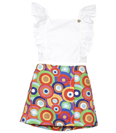 CONJUNTO ESTAMPA ROLOS DE TECIDOS