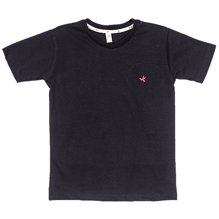 BLUSA BASICA MASCULINA PRETO