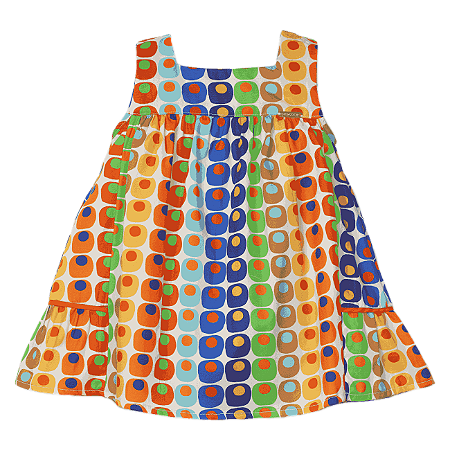 VESTIDO ESTAMPA AMOSTRAS DE TECIDOS